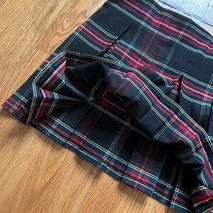 Plaid Mini Skirt